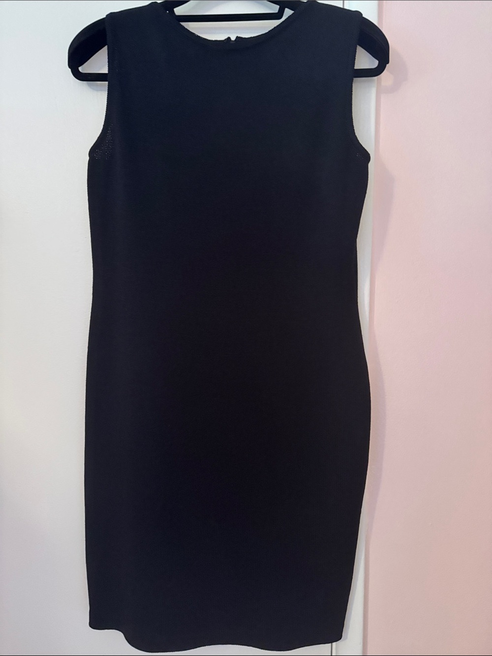 St. John Collection Black Knit Dress